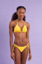 Load image into Gallery viewer, Malibu-Yellow Tri-Inv Cheeky-Tie Set
