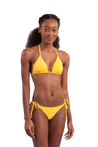 Malibu-Yellow Tri-Inv Cheeky-Tie Set