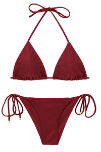 Shimmer-Divino Tri-Inv Cheeky-Tie Set