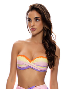Miami Sunsets Bandeau Top