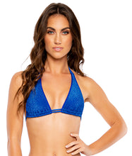 Charger l&#39;image dans la galerie, Top Halter Stardust Royal Blue
